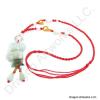 Carved Jade Pig Necklace of Health