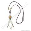 Fashionable Carved Jade Beads Necklace