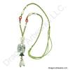 Chinese Carved Jade Necklace of Blessings