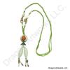 Chinese Carved Jade Necklace of Protection