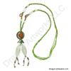 Cute Carved Jade Necklace