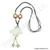 Carved Jade Knot Necklace of Attractiveness