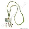 Carved Jade Necklace of Ravishing Beauty